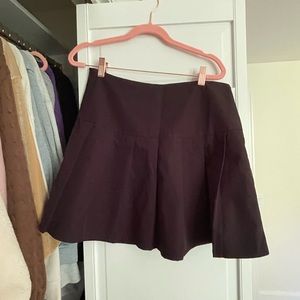 Shein black pleated skirt